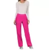 Mid Rise Straight Leg Pull-on Pant WWE110 in Electric Pink