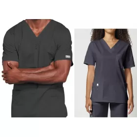 Medicininė universali palaidinė WWE4725 tamsiai pilka