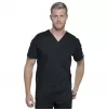 Men's V-Neck Top WWE603 in Black