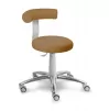 Chair with wheels, backrest and footrest 1283GDent
