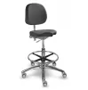 Chair with wheels, footrest and backrest 1258GDent