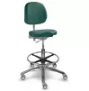 Chair with wheels, footrest and backrest 1258GDent