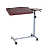 Over-the-bed table with a swivel top