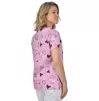 Scrub top BAMBINA, Pink Hearts