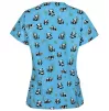 Scrub top BAMBINA, Light Blue Pandas