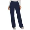 Mid Rise Straight Leg Pull-on Pant WWE110 in Navy