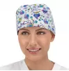 ADRIANA Surgical Cap, White Owls