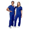Unisex Drawstring Scrub Set 701 Royal Blue