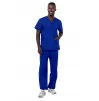 Unisex Drawstring Scrub Set 701 Royal Blue