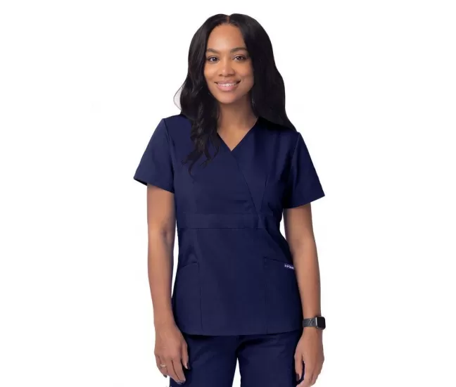 Medicininė palaidinė S8302 tamsiai mėlyna