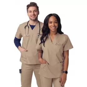 Universal Top V-Neck S8304 Khaki Universal Top V-Neck S8304 Khaki