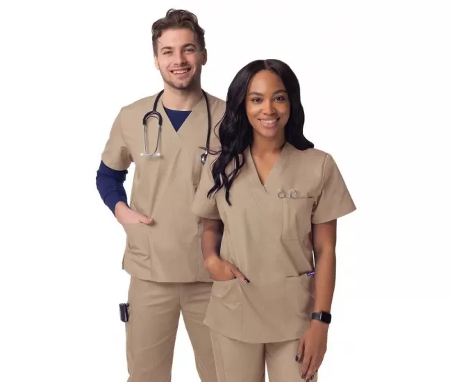 Universal Top V-Neck S8304 Khaki