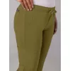 Medicininės kelnės Cargo A6104 alyvuogių žalios