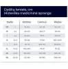 Medicininės kelnės WWE4203 karibų mėlynos