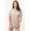 Women’s Cherokee Originals V-Neck scrub top,WWE4700, khaki