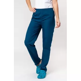 Medicininės kelnės WWE4200 karibų mėlynos Medicininės kelnės WWE4200 karibų mėlynos