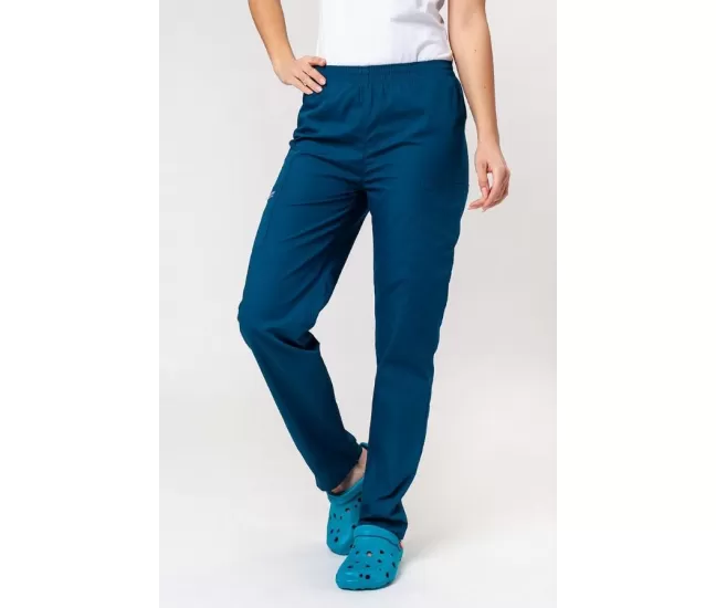 Medicininės kelnės WWE4200 karibų mėlynos
