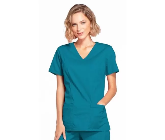 Medicininė palaidinė WWE4728 karibų mėlyna