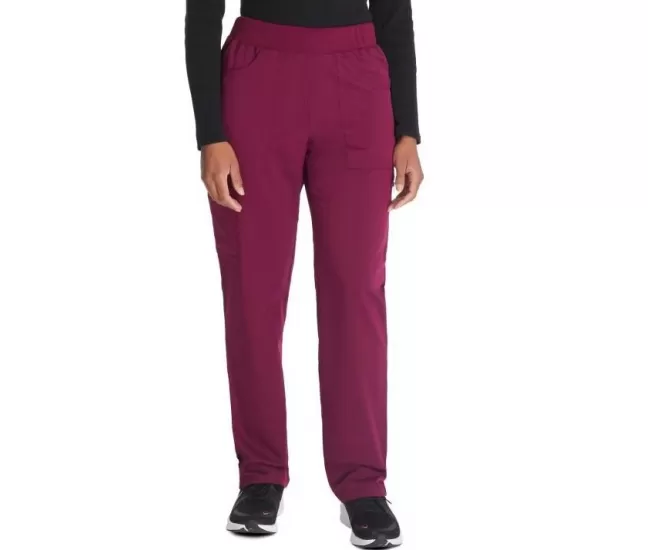 Medicininės kelnės DKE135 tamsiai raudonos (Wine)