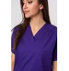 Medicininė moteriška palaidinė WWE4700 violetinė (vynuogių)