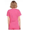 Mock Wrap Top WWE4728 in Shocking Pink