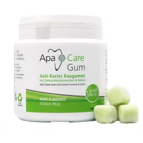 ApaCare Gum Anti-Caries Chewing Gum, 45 pcs.
