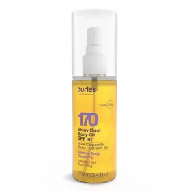 Švytintis sausas purškiamas aliejus su SPF 30, 100ml, Purles 170