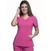 Mock Wrap Top CKE2625A in Pink