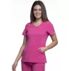 Mock Wrap Top CKE2625A in Pink