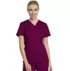 Cherokee WWE775AB women's scrub top, Wine