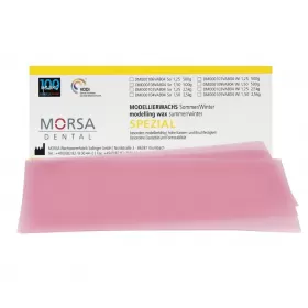 Modeling wax 175 x 80 x 1.5 mm, 500 g