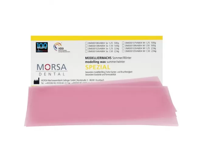 Vaškas modeliavimo 175 x 80 x 1.5 mm, 500 g Vaškas modeliavimo 175 x 80 x 1.5 mm, 500 g