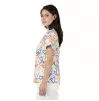 Scrub top BAMBINA, White Hearts