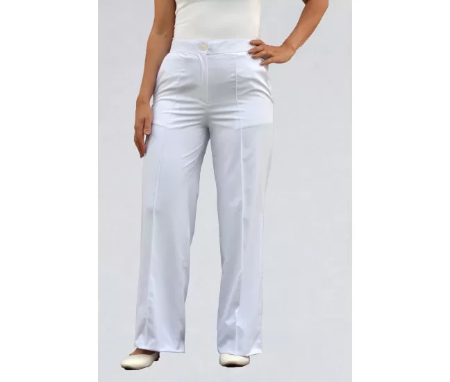 Medicininės kelnės MADRID baltos