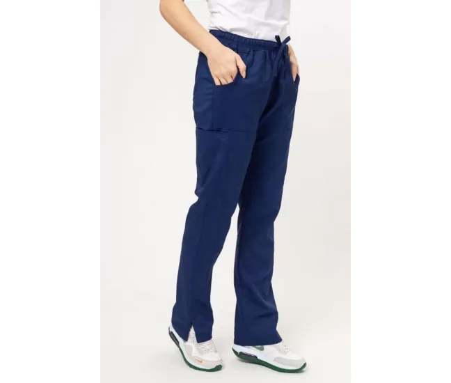 Women's Cherokee Revolution Tech Mid Rise scrub trousers WWE235AB, Navy Women's Cherokee Revolution Tech Mid Rise scrub trousers WWE235AB, Navy