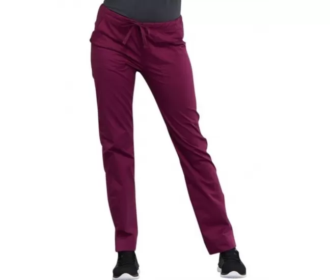Medicininės kelnės WWE4203 tamsiai raudonos (Wine)