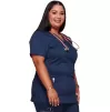 Medicininė moteriška palaidinė WWE620 tamsiai mėlyna