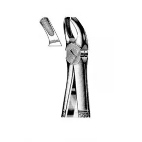 Exctracting forceps for left upper molars