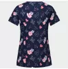 Women's Medical tunic ISABELLA, navy with heroes Women's Medical tunic ISABELLA, navy with heroes