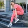 Medicininė moteriška palaidinė JUSTINA, koralų spalvos
