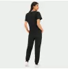 Scrub top JUSTINA, Black