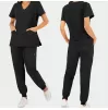 Scrub top JUSTINA, Black