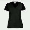 Scrub top JUSTINA, Black