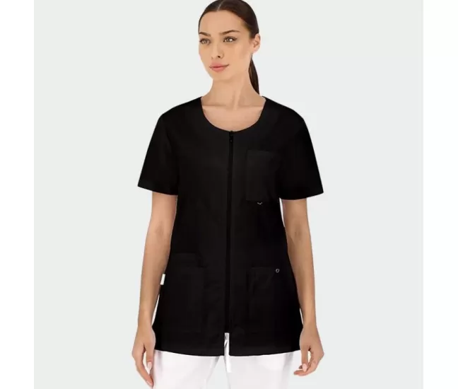 Scrub top STELLA, Black Scrub top STELLA, Black