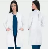 Medicininis moteriškas chalatas MILA, baltas