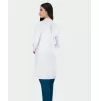 Medicininis moteriškas chalatas MILA, baltas