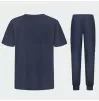 Men's scrub set MATTEO, Charcoal