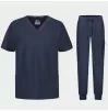 Men's scrub set MATTEO, Charcoal