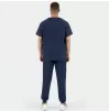 Men's scrub set MATTEO, Navy