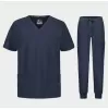 Men's scrub set MATTEO, Navy
